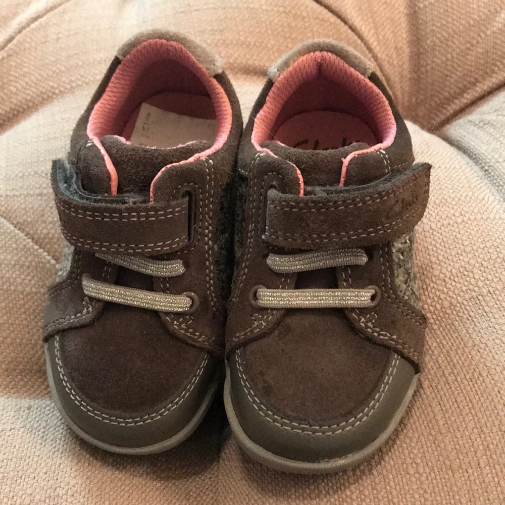 Clark’s first shoes